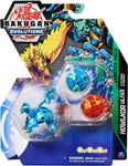 1Bakugan Evolutions Starter Pack de 3 Bakugan Howlkor Ultra Colossus et Pegatrix